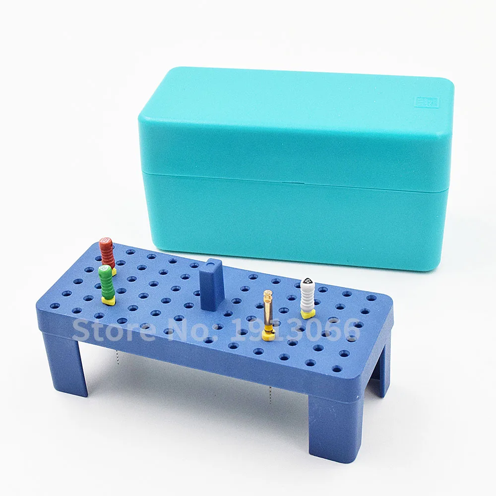 Эндододонтическая коробка с отверстиями 72B для развертки и эндододонтических