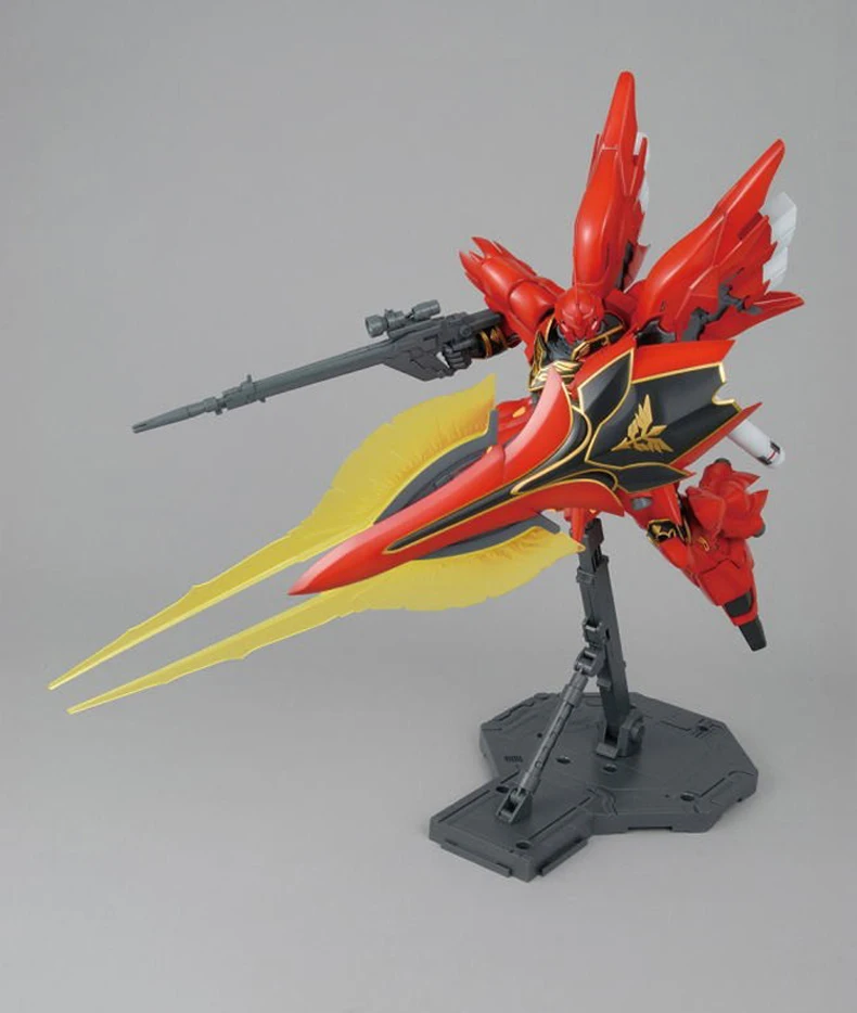 GaoGao аниме мобильный костюм Sinanju Gundam MSN-06S MG 1/100 Модель робот головоломка Собранный DIY Фигурки Коллекция игрушек подарок
