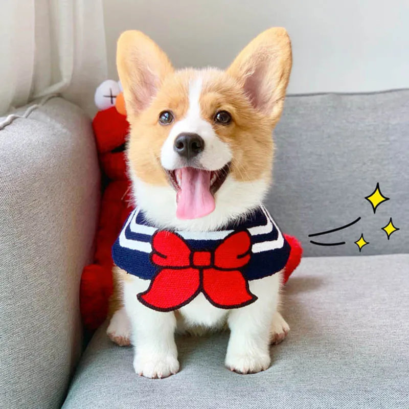Pet Dog Accessories Funny Dogs Bibs Cat Bowtie Cachorro Bandana for Scarf Mascotas Perros Accesorios | Дом и сад