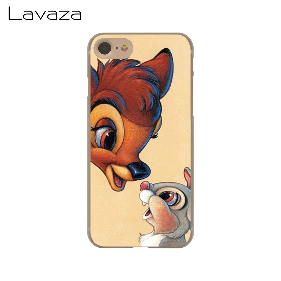 Lavaza Sika Олень Бэмби чехол для телефона Apple iPhone 4 4S 5C 5S SE 6 6S 7 8 Plus 10 X Xr Xs Max 6Plus