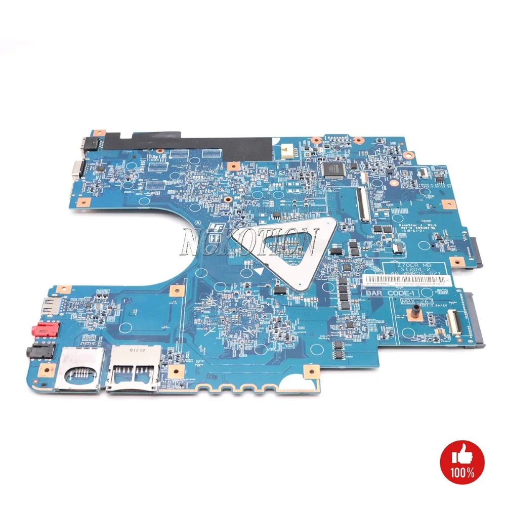 NOKOTION Z70CR MB S1204-2 48.4MR05.021 A1892055A для sony SVE17 SVE171 SVE1711F1EW серии MBX-267 материнская плата для ноутбука