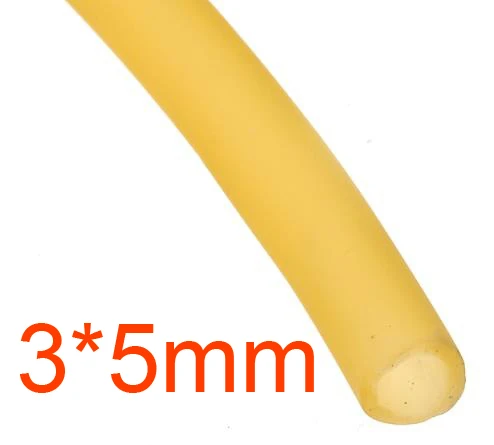 Латексные трубки 3 мм с внутренним диаметром 5 внешним медицинский жгут LTE-F