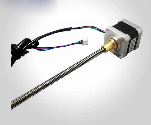 Name17 1A 12V непленочный линейный 42 мм шаговый двигатель винтовой стержень для 3D
