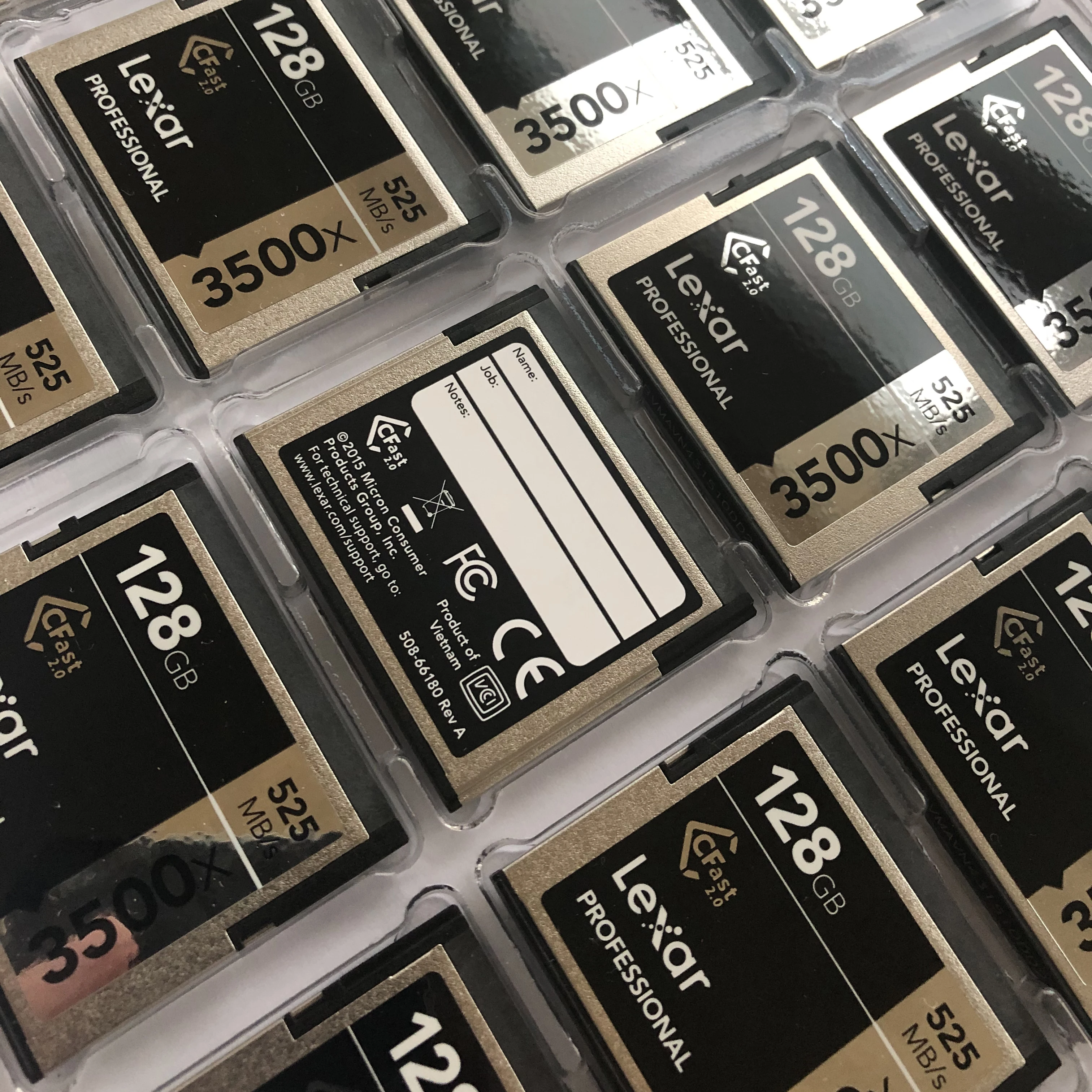 Совершенно новый! Lexar Pro 535 МБ/с. 3500x высокоскоростная карта памяти 32 Гб 64 128 ГБ 256 512