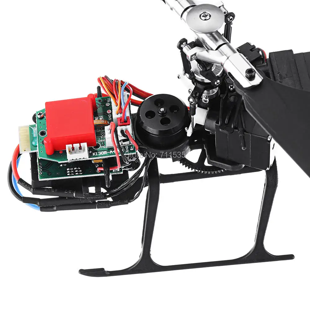 Wltoys XK K130-B 2,4G 6CH бесщеточный 3D 6G бесщеточный БНФ Радиоуправляемый вертолет Супер совместимый для FUTABA S-FHSSRTF без передатчика