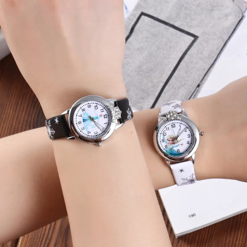 Горячая Распродажа relogio feminino 2018 новые relojes Мультяшные Детские часы принцессы
