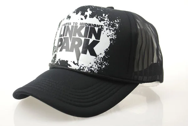 Новинка,, шапки Linkin park с буквенным принтом, весна/лето, сетчатая шапка для мужчин и женщин, хип-хоп уличные хип-хоп кепки
