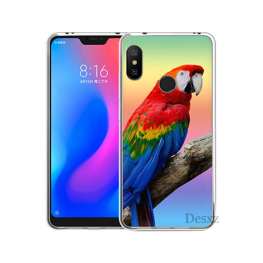Чехол для телефона с изображением животных птиц попугаев Xiaomi Redmi 3S 3 4 Pro Pro4 Prime 4A 4X5