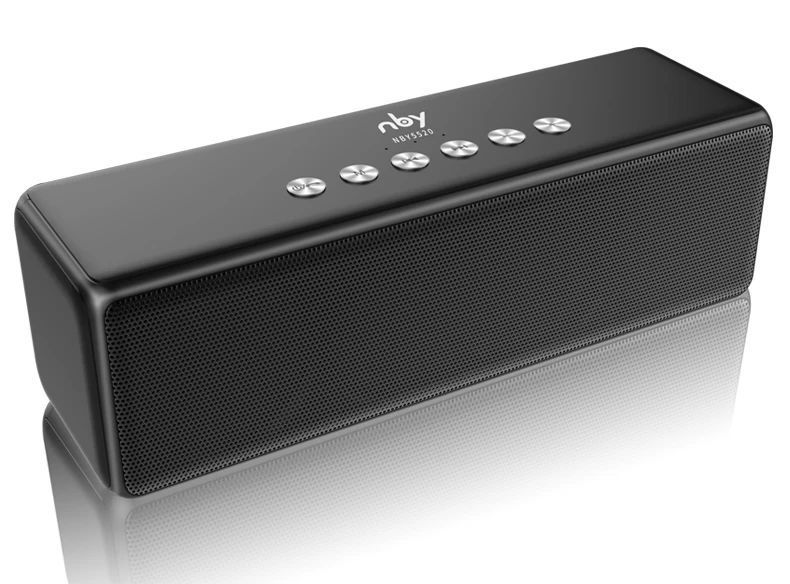 NBY 5520 портативный Bluetooth динамик сабвуфер динамик s беспроводной динамик s звуковая система 3D стерео музыка объемный с микрофоном TF карта