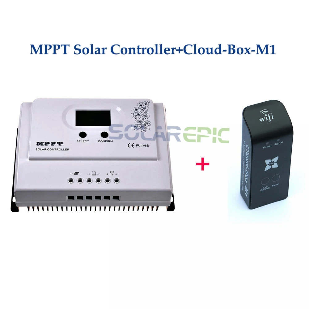 20A MPPT Контроллер заряда для фотоэлектрических систем и 12 V/24VDC Максимальная PV 150V USB