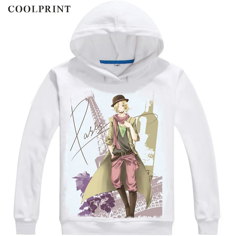 Coolprint Франция G8 Francis Bonnefoy Для мужчин s толстовки хеталия и страны оси Для мужчин Толстовка уличная аниме-толстовка с принтом длинная куртка с капюшоном - Цвет: Style 14