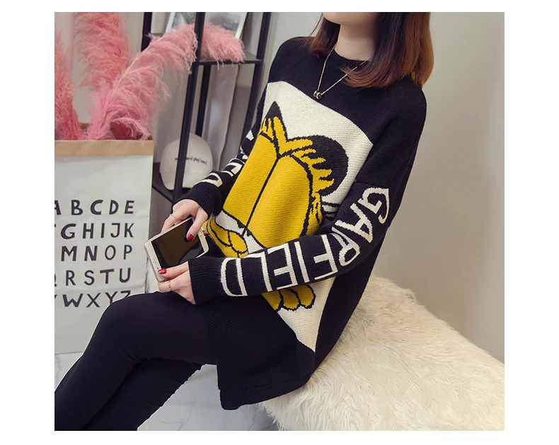 9885# толстые теплые кофты для грудного вскармливания с рисунком кота, осенне-зимние рубашки для кормления беременных женщин, свободные топы для беременных