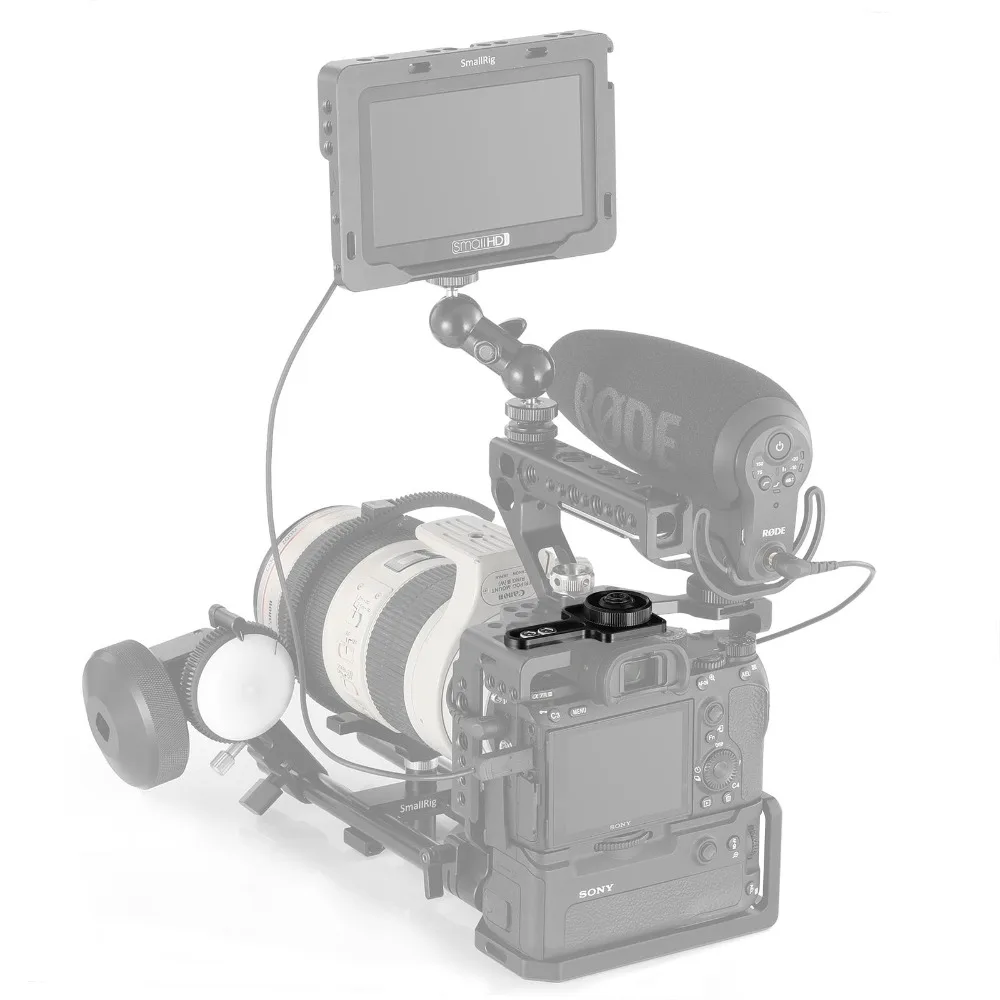 SmallRig DSLR камера горячий башмак замок для Sony A7RIII /A7III / A7II A7RII A7SII A9 2241|Моноподы| |