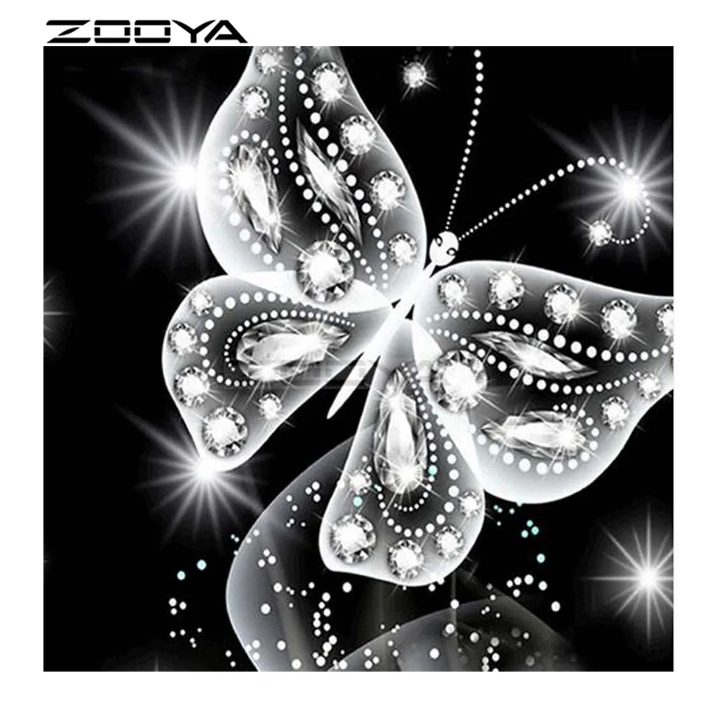 

New Full Round Diamond 5D DIY Diamond Painting Butterfly Embroidery Cross Stitch Rhinestone Mosaic Painting Decor Gift R2481