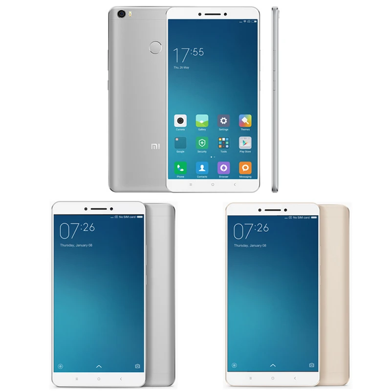 Оригинальный Xiaomi Mi Max mimax 6 44 &quot4850 мАч мобильного телефона Восьмиядерный Snapdragon 652
