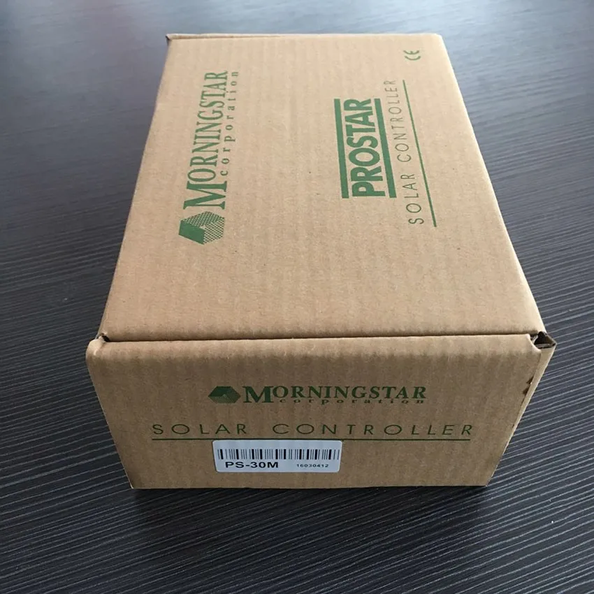 PWM 30A Morningstar PWM регулятором солнечного Зарядное устройство контроллера PS-30 12V 24V ЖК-дисплей Экран Prostar блок управления установкой на солнечной батарее для домашняя Солнечная Системы