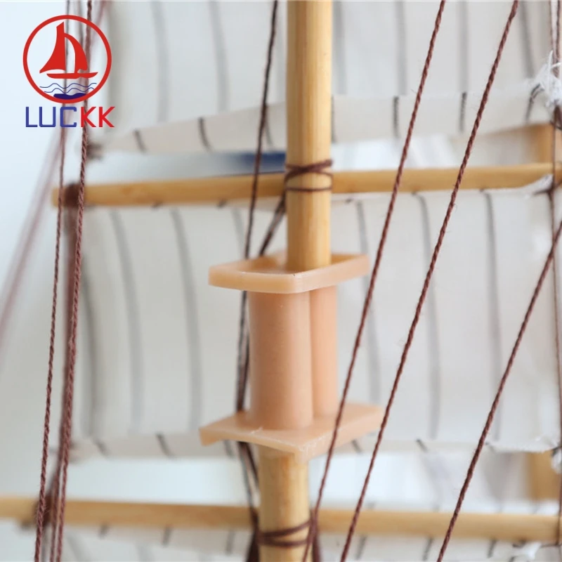 Деревянная модель корабля ручной работы LUCKK 50 см фигурка украшение для дома