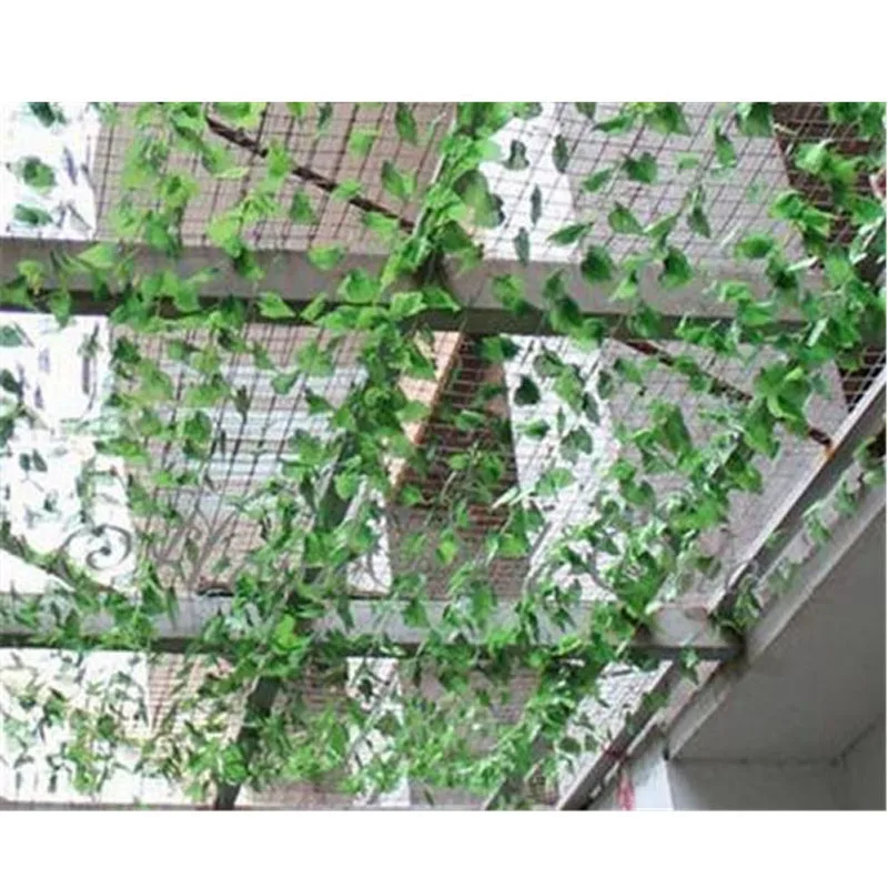 Simulation Leaves Artificial Ivy Hanging Garland Flowers Vine for DIY Home Wedding Floral Wall Garden Fence Decor | Дом и сад
