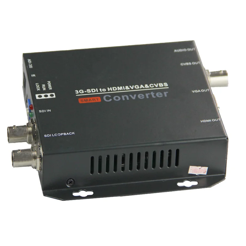 SDI в HDMI VGA AV CVBS конвертер Видео Аудио Композитный В HD 3g SDI конвертер производитель 1080P в 1080i