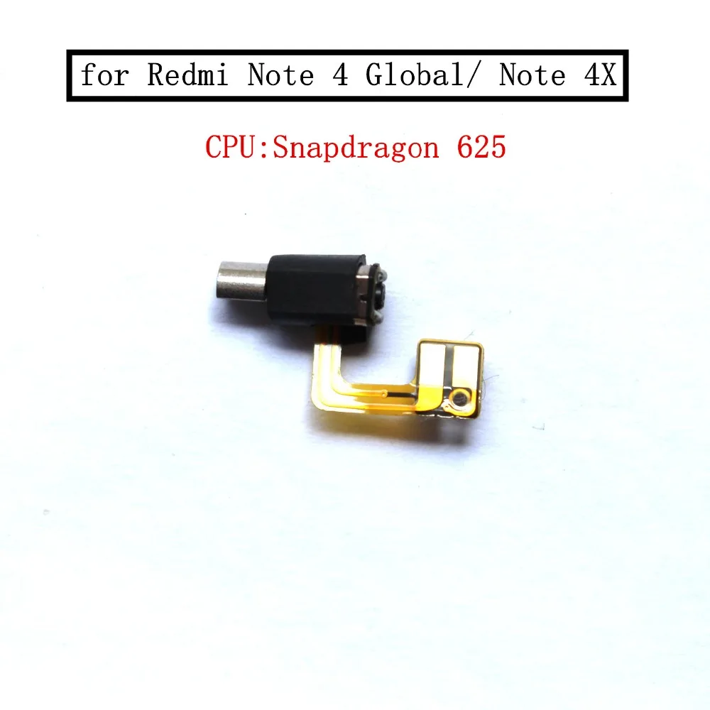Вибромотор для Xiaomi Redmi Note 4 Global/ 4X 3 Гб вибромотор модуль вибрации гибкий кабель