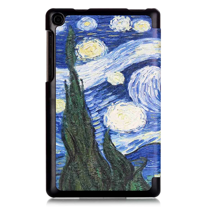 Модный чехол подставка из искусственной кожи с принтом для Lenovo Tab 3 7 0 730F/M книжка