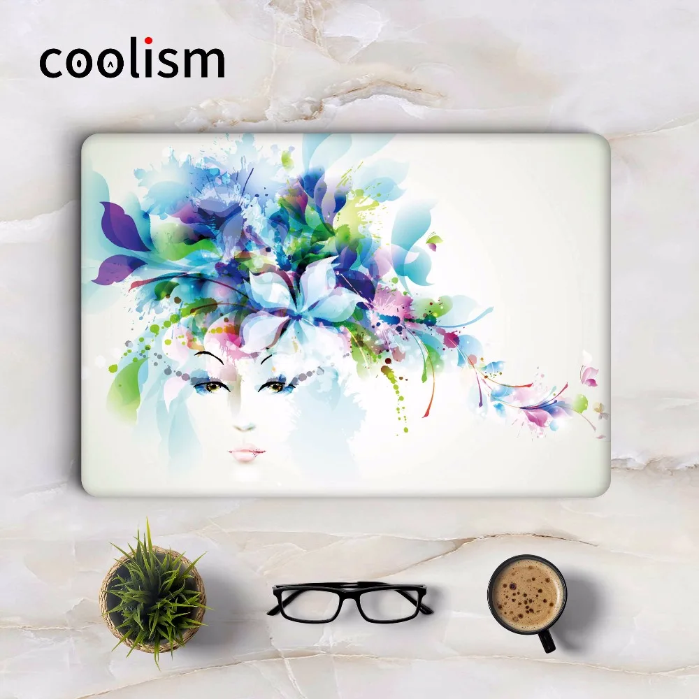 Цветок красоты всего тела кожного покрова для Macbook стикеры Pro Air Retina 11 12 13 15 дюймов