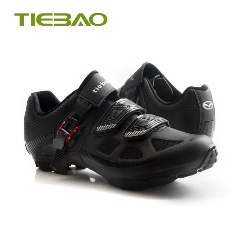 Tiebao обувь для велоспорта Sapatilha Ciclismo MTB SPD педали горного велосипеда дышащие
