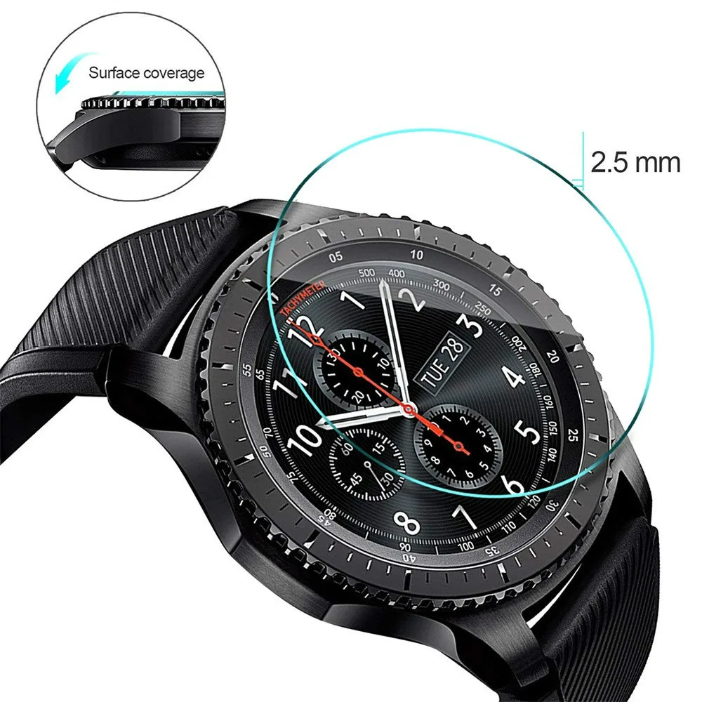 Твердость 9H HD прозрачное закаленное стекло Защита экрана для Huawei Watch GT носимые