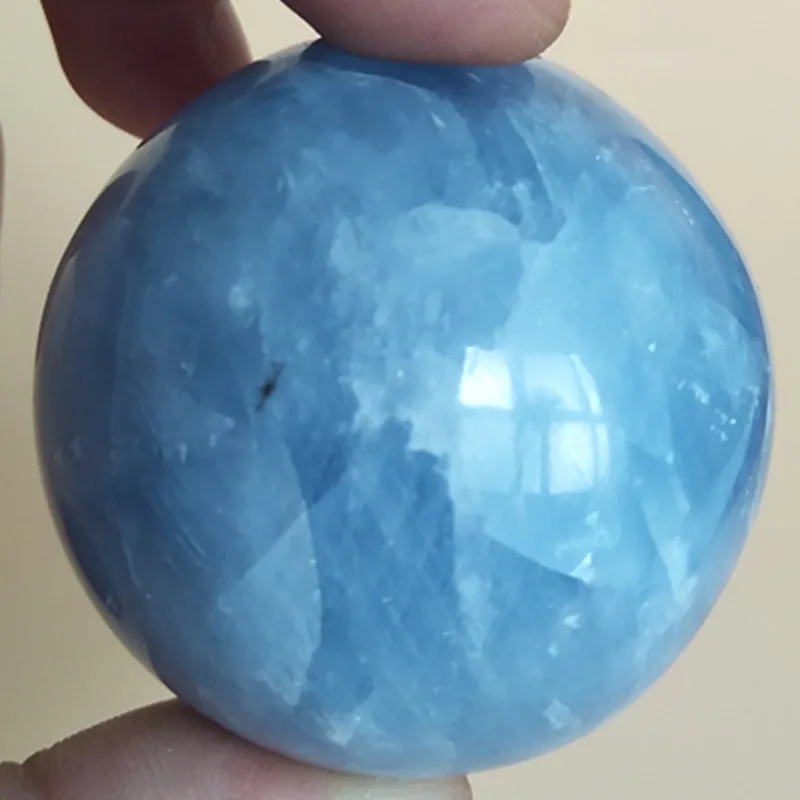 50 мм натуральный celestine камень хрустальный шар divination кварцевый свадебное платье