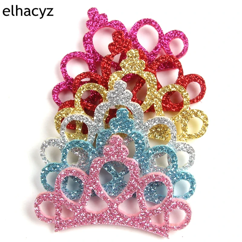 30 шт./лот новая симпатичная блестящая фетровая принцесса ручной работы сделай