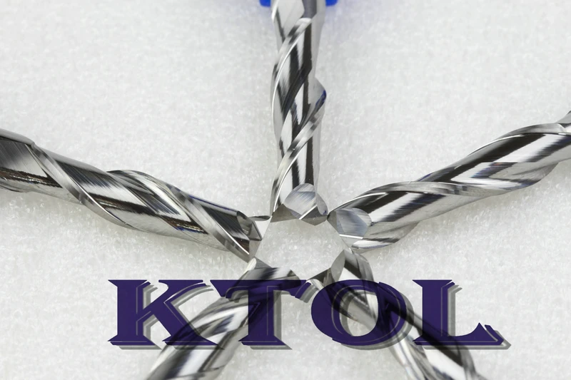 Мощная Концевая фреза 8*35 мм с 2 канавками для деревообрабатывающего инструмента