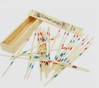 Деревянные палочки для игр Детские обучающие игрушки игра Микадо MIKADO