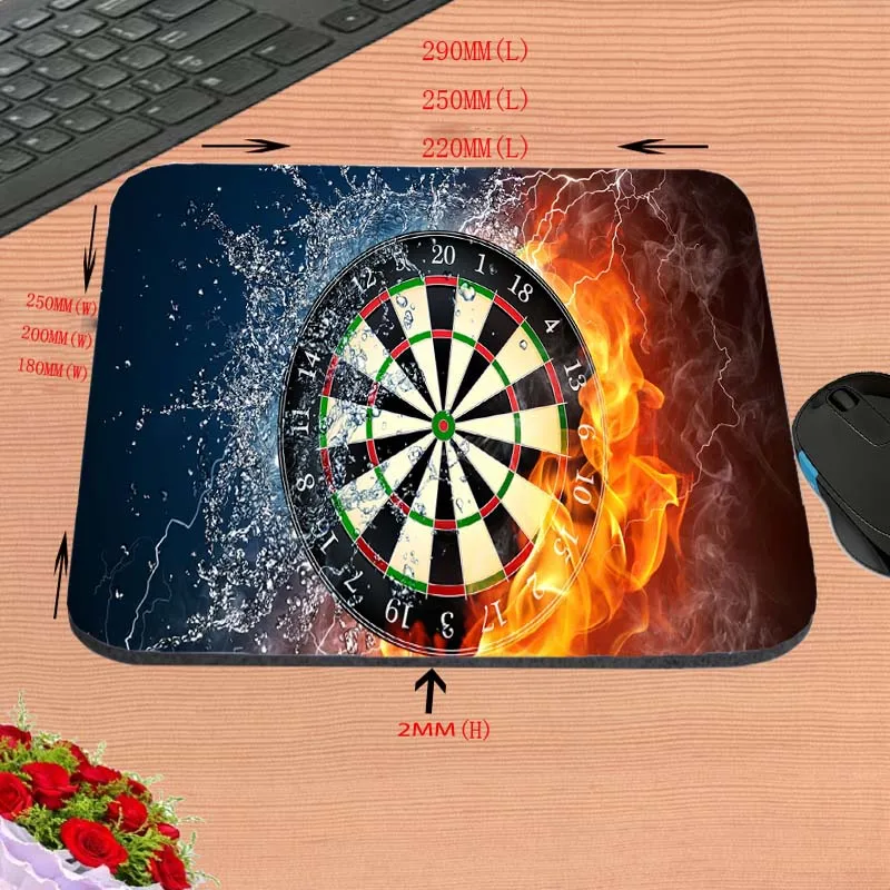 Игровой резиновый коврик для мыши The Flame компьютера геймерские игровые коврики