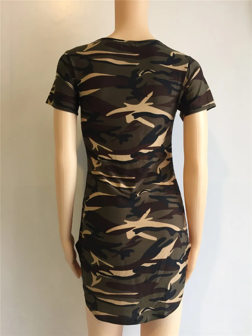 Новинка 2019 модное женское летнее платье с коротким рукавом сексуальное