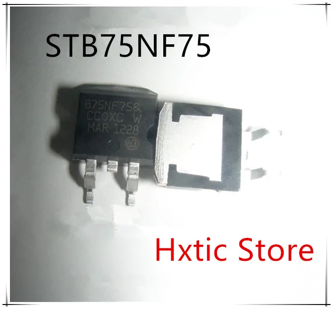 

10pcs/lot STB75NF75 STB75NF75L B75NF75 B75NF75L TO-263 80A 75V
