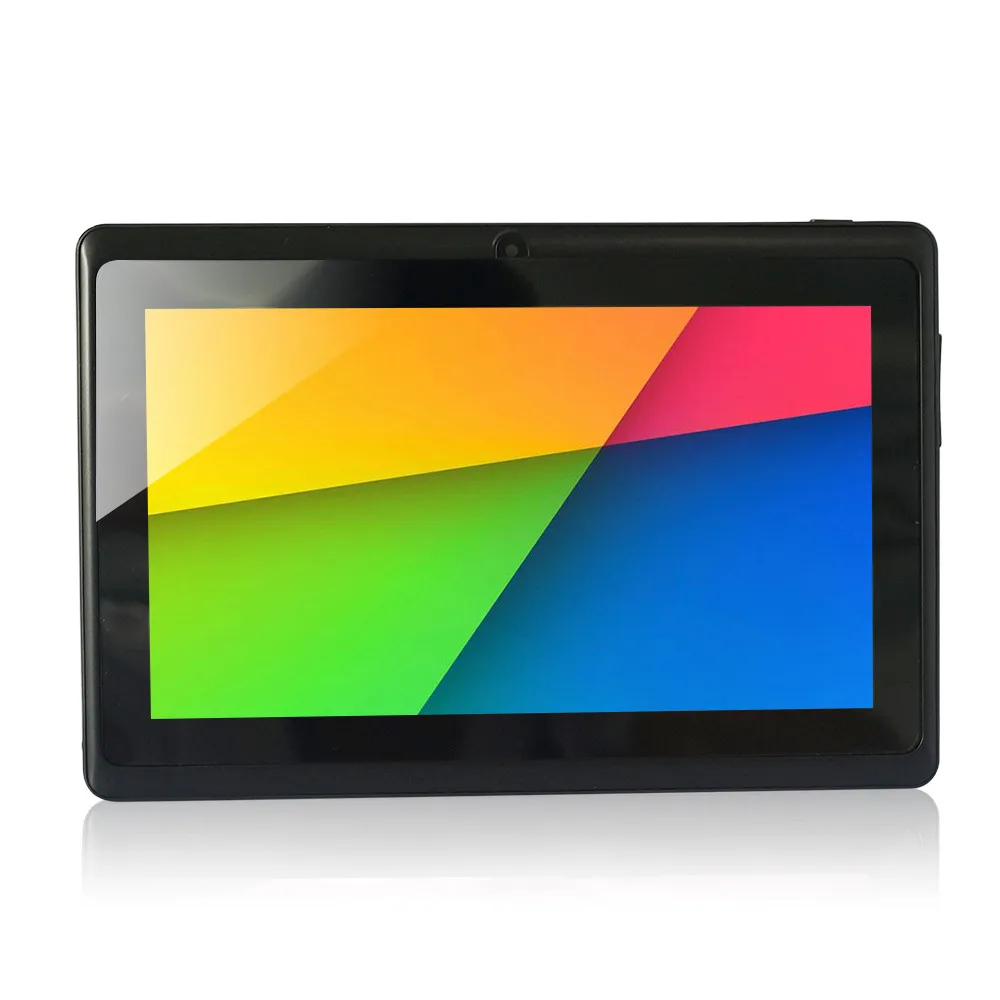 7 дюймовый четырехъядерный android 4 Дети планшетный ПК Q8 Q88 фонарик allwinner 512M 8GB bluetooth HD