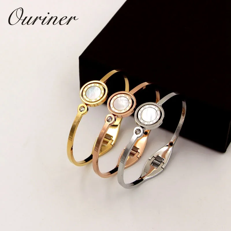 Роскошные брендовые ювелирные изделия для влюбленных римские цифры поворотный