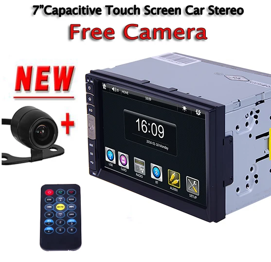2 Дин DVD/GPS/MP3/mp5/USB/SD/плеер Bluetooth гарнитуры заднего вида после сенсорный экран HD