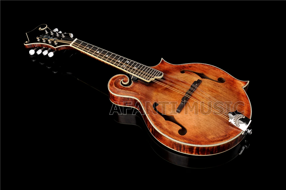 Afanti Solid Spruce top / Flamed Maple Back &amp Sides Mandolin (AMB-209) | Спорт и развлечения