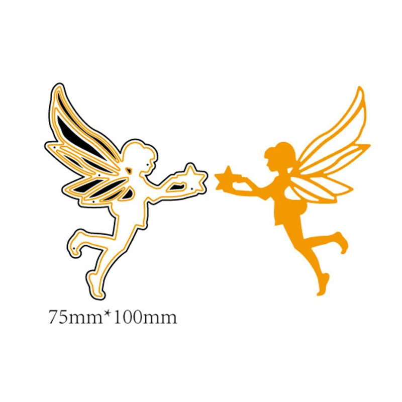 AZSG Tinkerbell режущие штампы для DIY Изготовление скрапбукинга декоративные
