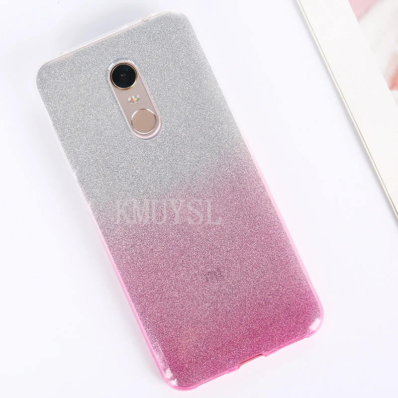 Блестящий Мягкий чехол для Xiao mi Red mi Note 6 Pro 6A 5A 5 Plus 4X S2 mi 8 Lite mi 8 SE mi A2 A1 5X 6X mi x 2S Блестящий градиентный чехол