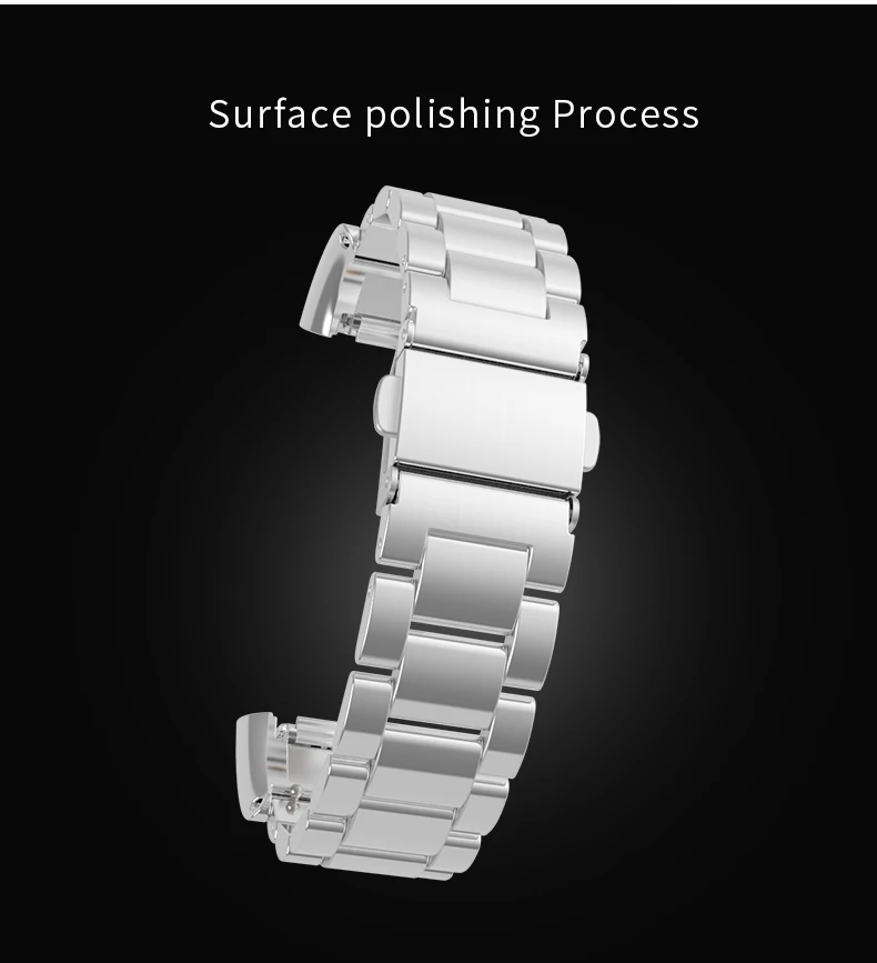 SIKAI ремешок для часов Huami Amazfit Cor браслет из нержавеющей стали ремешок для часов Huami Amazfit Cor ремешок