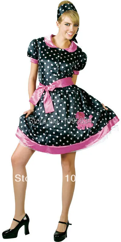 Женская юбка в горошек стиле 50 х годов|costume silicone|dress cardcostume jewelry ring settings |