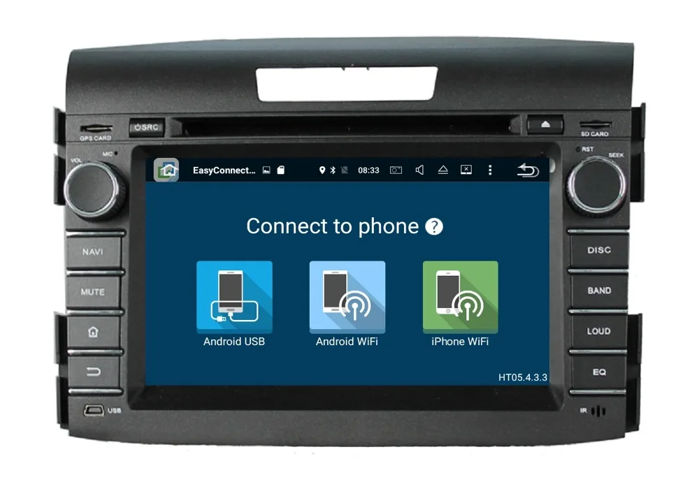 7 дюймовый автомобильный DVD на основе Android с TV/BT GPS 3G WIFI Canbus аудио Радио стерео