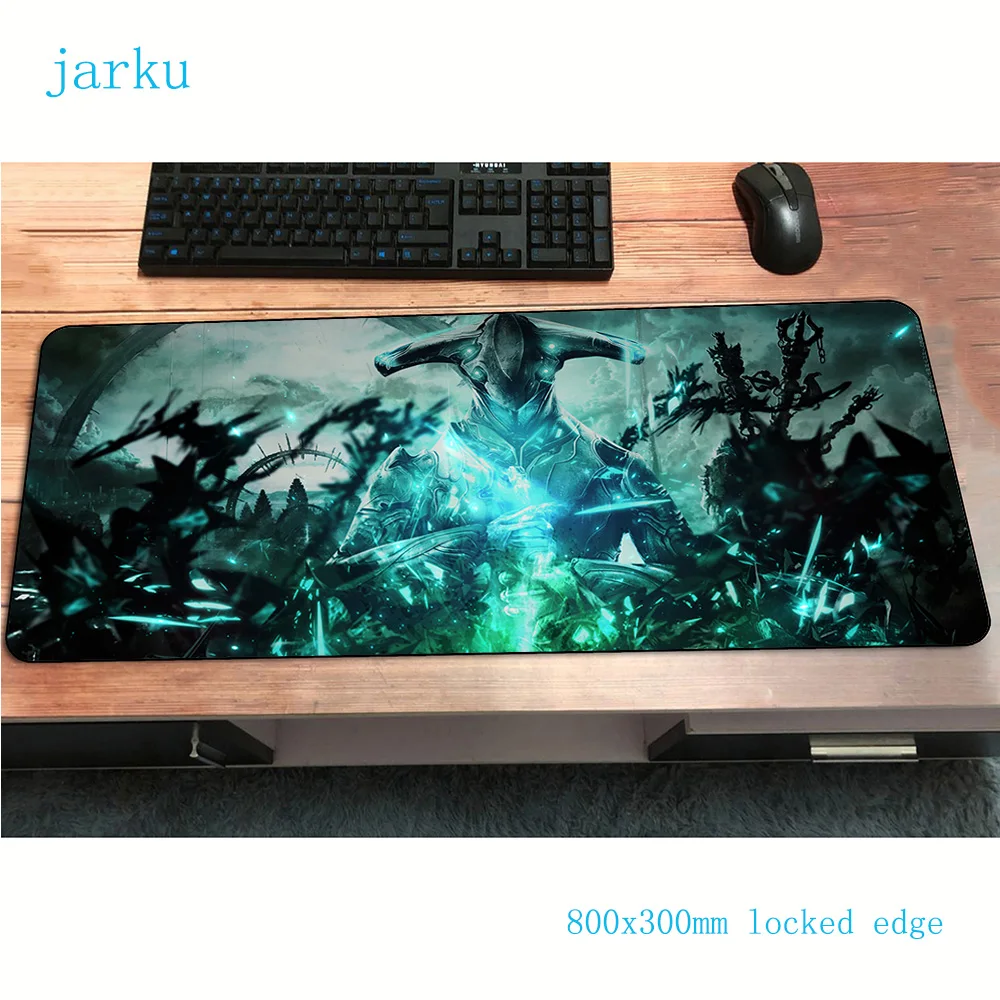 Коврик для мыши warframe gamer anime 800x300x2 мм коврик notbook игровой Новое поступление PC