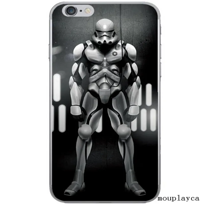 2016 Горячая круто! серии star wars ШТУРМОВИК 3D relief pattern задняя крышка чехол для Apple iphone 6