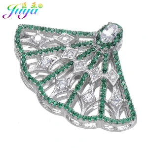 Juya, аксессуары для рукоделия, кубический цирконий, подвески для женщин, натуральные камни, жемчуг, изготовление ювелирных изделий