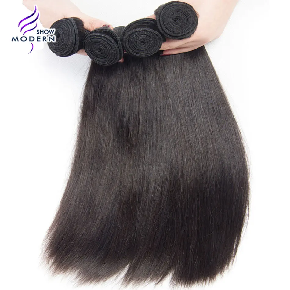 Волнистые волосы Remy 100% натуральные прямые черные крашеные и отбеленные