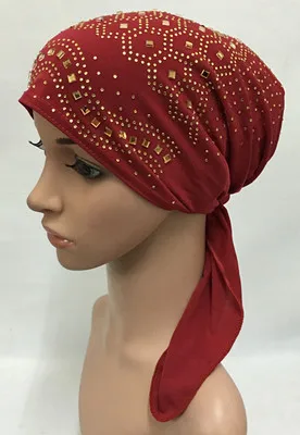 Мусульманские женщины под шарф с ремнями мгновенный hijabs|underscarf| |