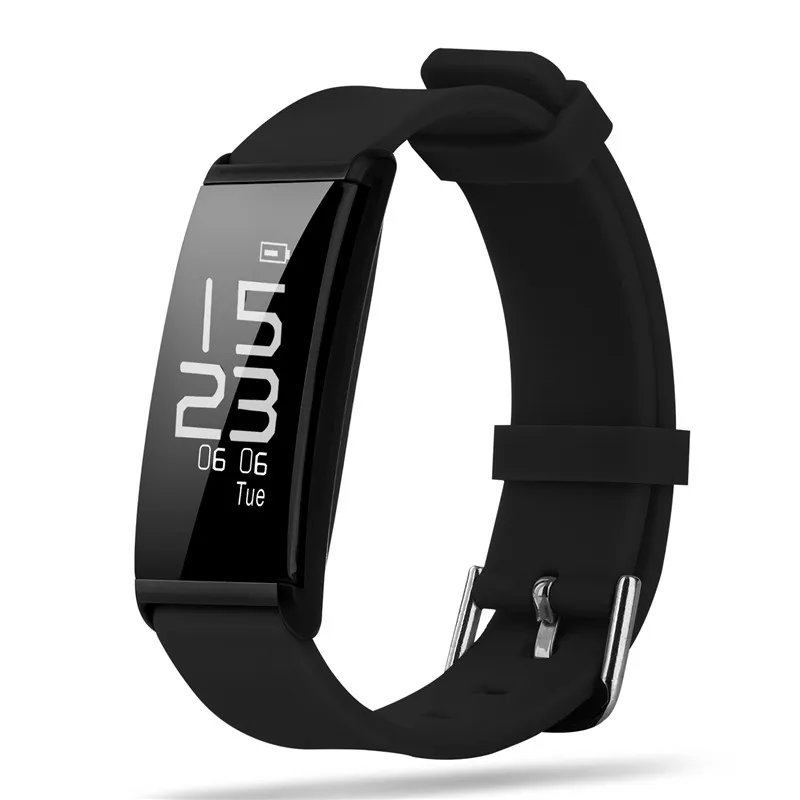 

X9 Smart Bracelet Heart Rate Blood Pressure Monitor 0.96" Screen Fitness Tracker Pedometer Smart band